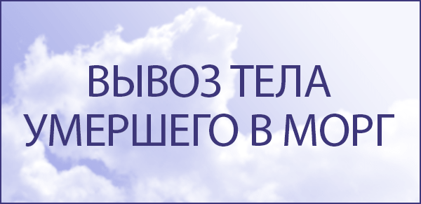 Вывоз умершего фото